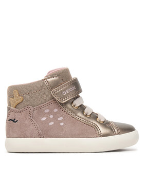 Geox Geox Sneakersy B Gisli Girl B661MA 022NF C5005 M Beżowy ciemny