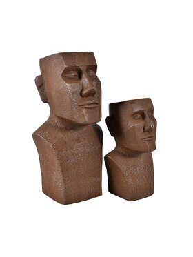 Belldeco Belldeco Figurka Etno Figurka popiersie B C43168023 Kolorowy