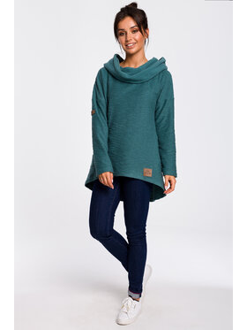 BeWear BeWear Felpa B131 Verde Baggy Fit