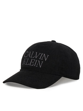Calvin Klein Calvin Klein Șapcă Corduroy Graphic 5 Panel Cap LV04D5064G Negru
