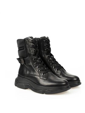Geox Geox Kozačky D04L0C 043FU | Macaone Černá
