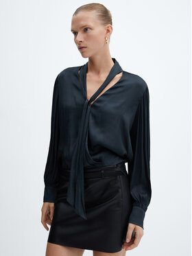 Mango Mango Blúz Aire 57035791 Sötétkék Regular Fit