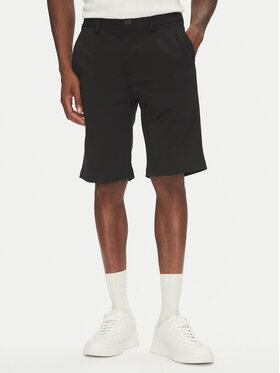 Lindbergh Lindbergh Σορτς υφασμάτινο 30-506062 Μαύρο Regular Fit
