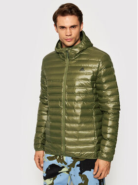 adidas adidas Пуховик Varilite GT9222 Зелений Slim Fit