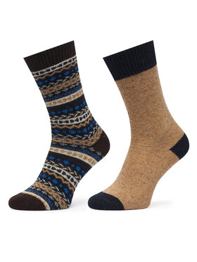 Barbour Barbour Ilgos kojinės Fair Isle MSO0203TN39 Spalvota