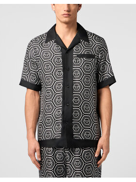 PHILIPP PLEIN PHILIPP PLEIN Camicia 30485 Nero Regular Fit
