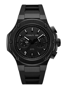 Cerruti 1881 Cerruti 1881 Zegarek Cerruti-CIWGQ0096601 Czarny