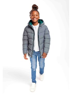 MINOTI MINOTI Kurtka zimowa 15coat 20 Szary Regular Fit