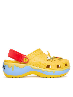 Crocs Crocs Шльопанці Disney Winnie The Pooh Classic Platform Clog 211092 Жовтий