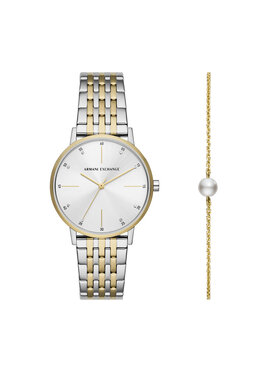 Armani Exchange Armani Exchange Hodinky AX7156SET Stříbrná