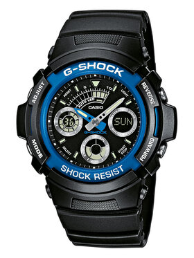 Casio Casio Zegarek AW-591-2AER Czarny