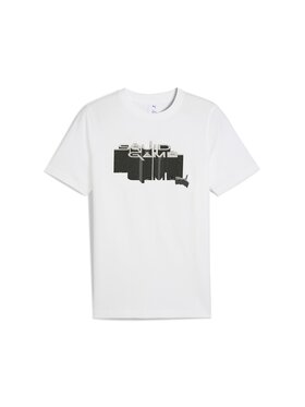 Puma Puma T-Shirt 630706 Biały Regular Fit