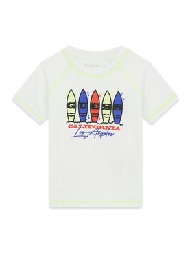 Guess Kids Guess Kids T-Shirt 182292 Biały Classic Fit