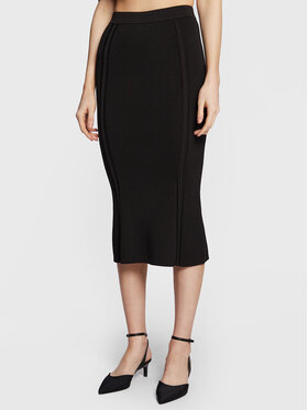 Calvin Klein Calvin Klein Пола тип молив Iconic K20K205406 Черен Slim Fit