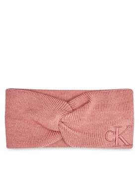 Calvin Klein Calvin Klein Textilní čelenka Monogram Embro K60K612658 Růžová