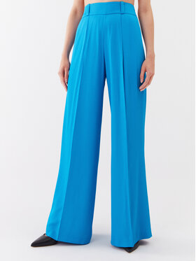 Hugo Hugo Kalhoty z materiálu Haniana-1 50489210 Modrá Relaxed Fit