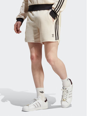 adidas adidas Pantaloncini sportivi Adicolor Classics Waffle Shorts HA9310 Beige Regular Fit