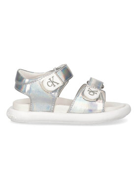 Calvin Klein Jeans Calvin Klein Jeans Sandały V1A2-80200-0376904 Srebrny