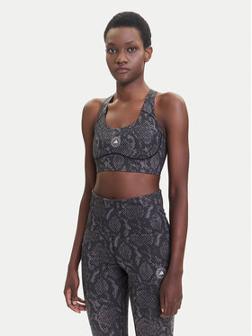 adidas by Stella McCartney adidas by Stella McCartney Špotni nedrček Power Impact JW4542 Rjava Slim Fit