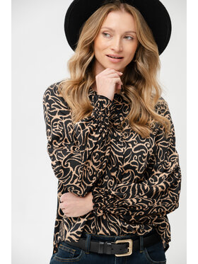 blue shadow blue shadow Koszula Lara 2 Czarny Regular Fit