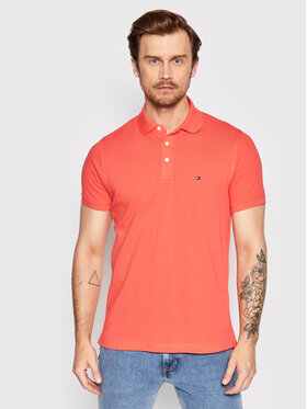 tommy hilfiger polo orange