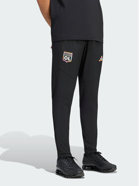 adidas adidas Spodnie materiałowe 171866 Czarny Regular Fit