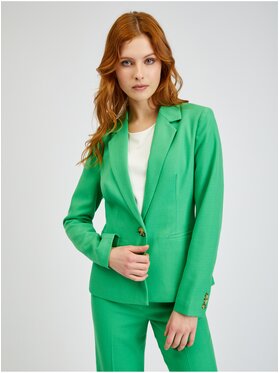 Orsay Orsay Marynarka 480321865000__40 Zielony Regular Fit