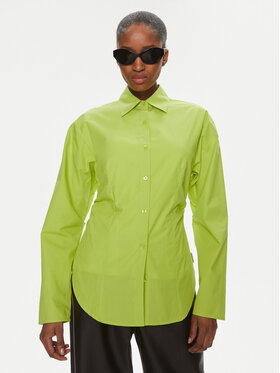 HUGO Hugo Риза Ezrya 50506844 Зелен Regular Fit
