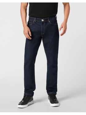 PHILIPP PLEIN PHILIPP PLEIN Jeans 25919 Blu Straight Leg