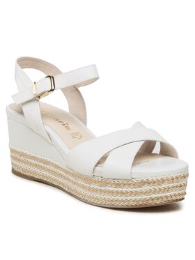 Tamaris Tamaris Espadrilky 1-28001-20 Biela
