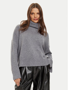 Liu Jo Liu Jo Rollkragenpullover WF4434 MS009 Grau Regular Fit