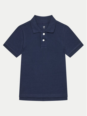 Gap Gap Поло 404943-05 Cиній Regular Fit