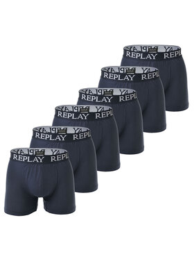 REPLAY REPLAY Bokserki 27388 Niebieski