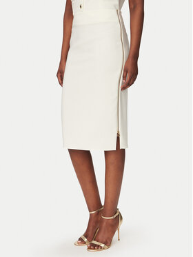 Rinascimento Rinascimento Zīmuļveida svārki CFC0127985003 Balts Slim Fit
