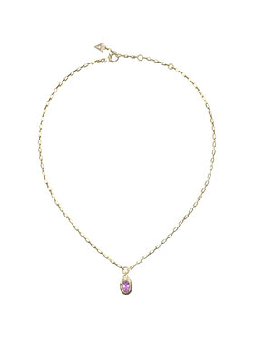 Guess Guess Naszyjnik JUBN06315JWYGRST/U Złoty