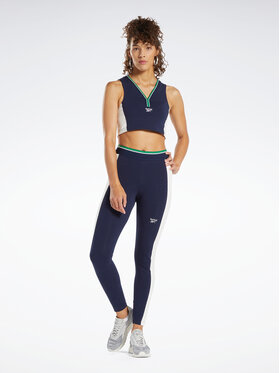 Reebok Leggings HS4710 Tamnoplava Slim Fit