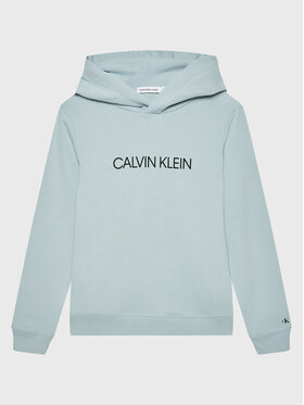 Calvin Klein Jeans Calvin Klein Jeans Mikina Institutional Logo IU0IU00163 Modrá Regular Fit