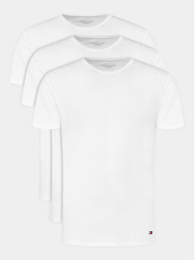 Tommy Hilfiger Tommy Hilfiger 3 t-kreklu kompleksts UM0UM03138 Balts Regular Fit