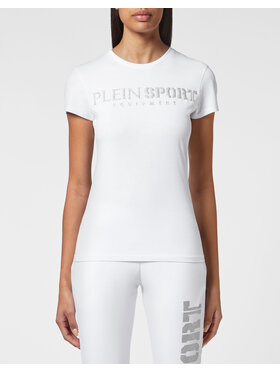 Plein Sport Plein Sport T-Shirt 987 Biały Regular Fit
