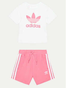 adidas adidas Set majica i hlače adicolor JE1612 Ružičasta Regular Fit