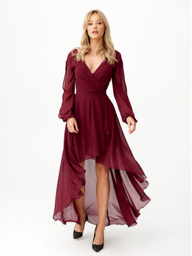 Roco Fashion Roco Fashion Letní šaty Romee Bordó Regular Fit