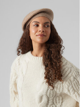 Vero Moda Vero Moda Beret 10291449 Brązowy
