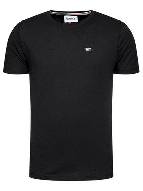 Tommy Jeans T-shirt Tjm Classic DM0DM09598 Crna Regular Fit