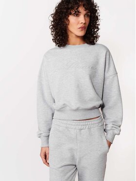 La Mania La Mania Bluza NUVOLA Szary Basic Fit