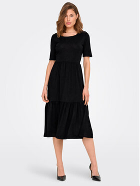JDY JDY Rochie de zi Dalila 15195291 Negru Loose Fit