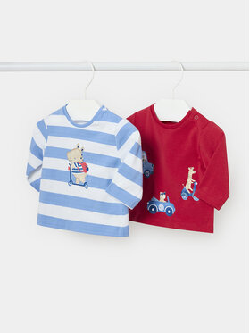 Mayoral Mayoral 2er-Set Blusen 1004 Bunt Regular Fit