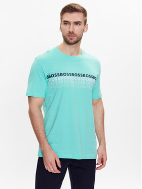 Boss Boss T-shirt 50488785 Verde Regular Fit