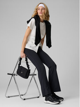 4F 4F Legginsy SPORT OFFICE Czarny Slim Fit