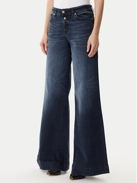 Versace Jeans Couture Versace Jeans Couture Jeansy 79HAB561 CDWAB Granatowy Wide Leg