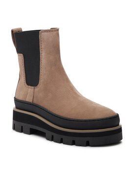 Clarks Clarks Členková obuv s elastickým prvkom Orianna 2 Top 261740654 Béžová